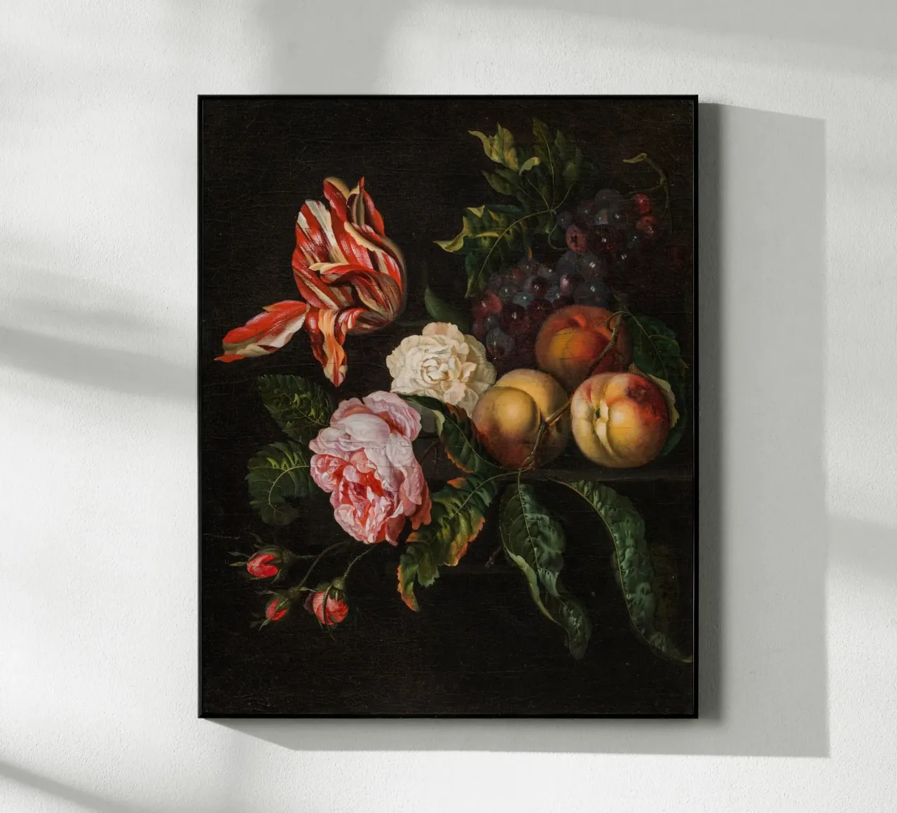 Ernest Stuven Natura morta con pesche plexiglass da Timeless Artworks