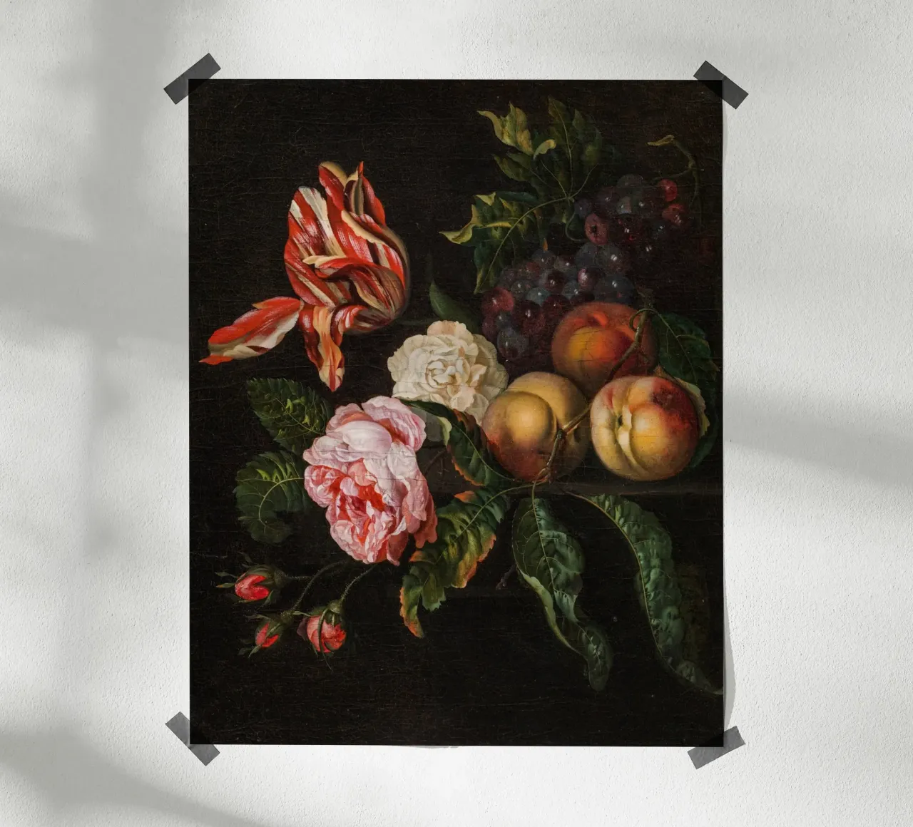 Ernest Stuven Nature morte aux pêches poster de Timeless Artworks