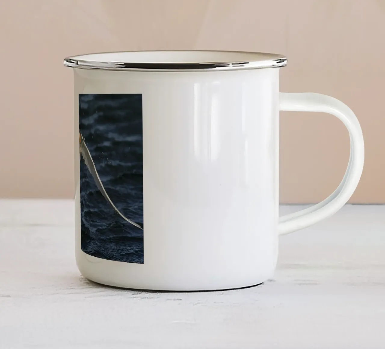 Poster animali 122 tazza in smalto da Korrie Lane