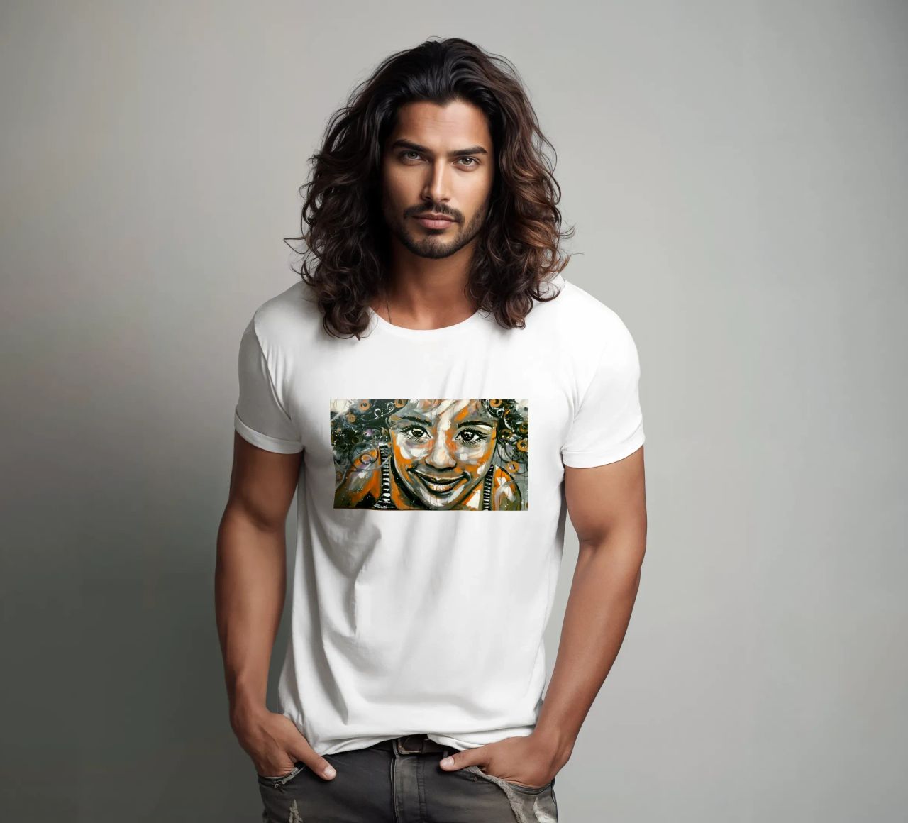 Un sorriso per voi t-shirt da Happy 😃 Art 🎨 by Christine Schnoell