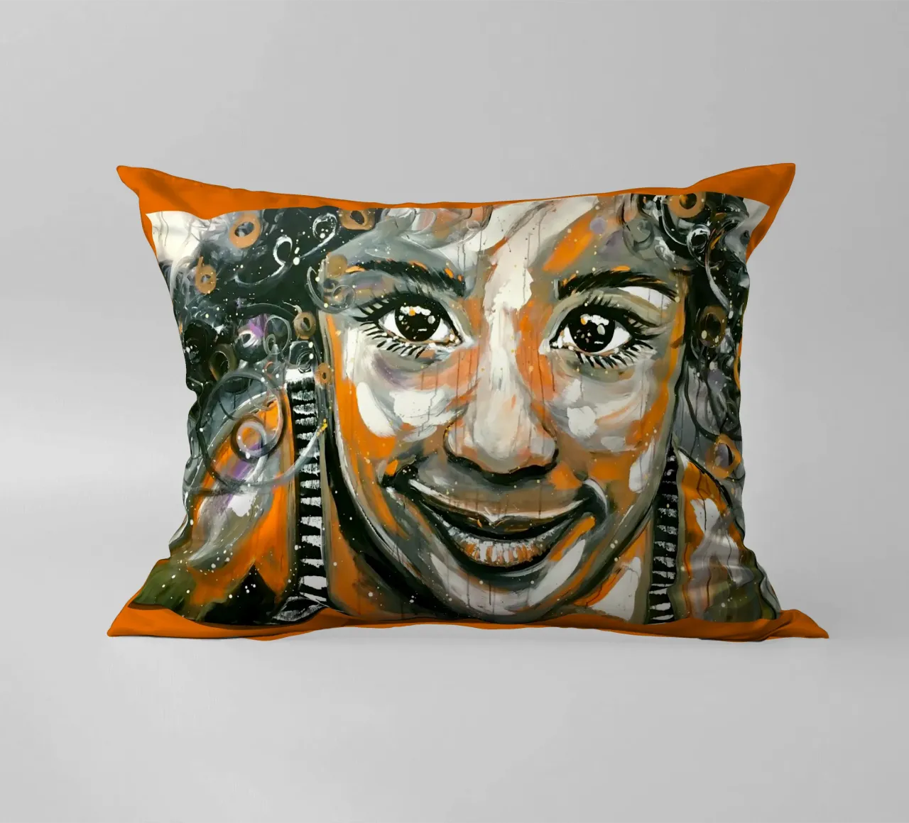 Un sorriso per voi cuscino da Happy 😃 Art 🎨 by Christine Schnoell