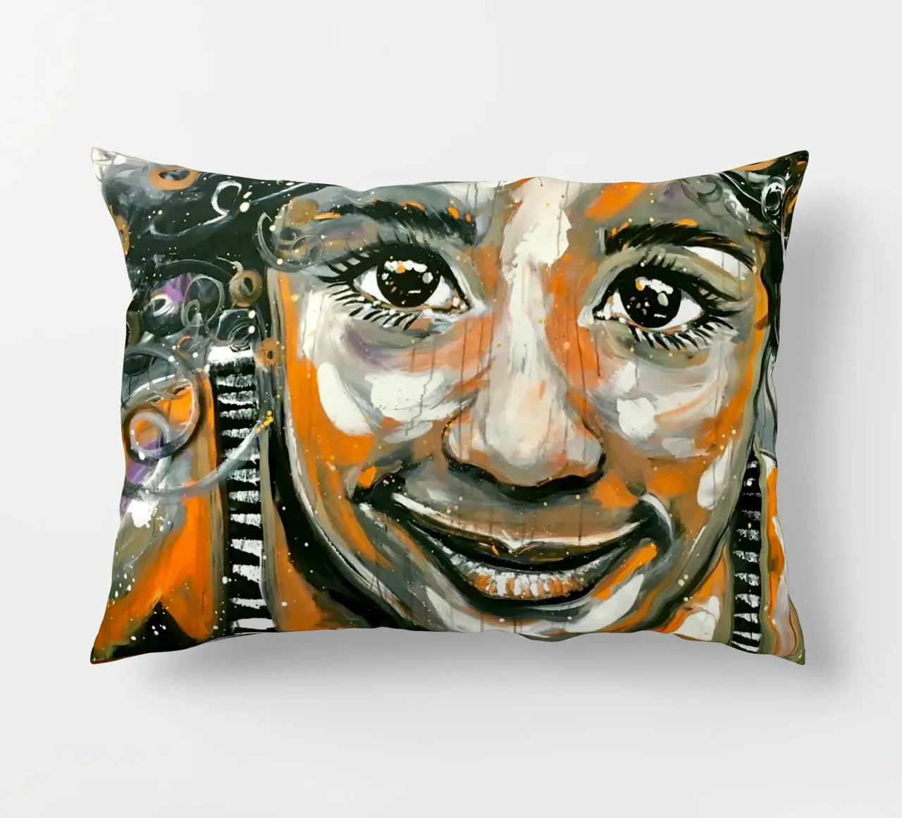 Un sorriso per voi cuscino da Happy 😃 Art 🎨 by Christine Schnoell