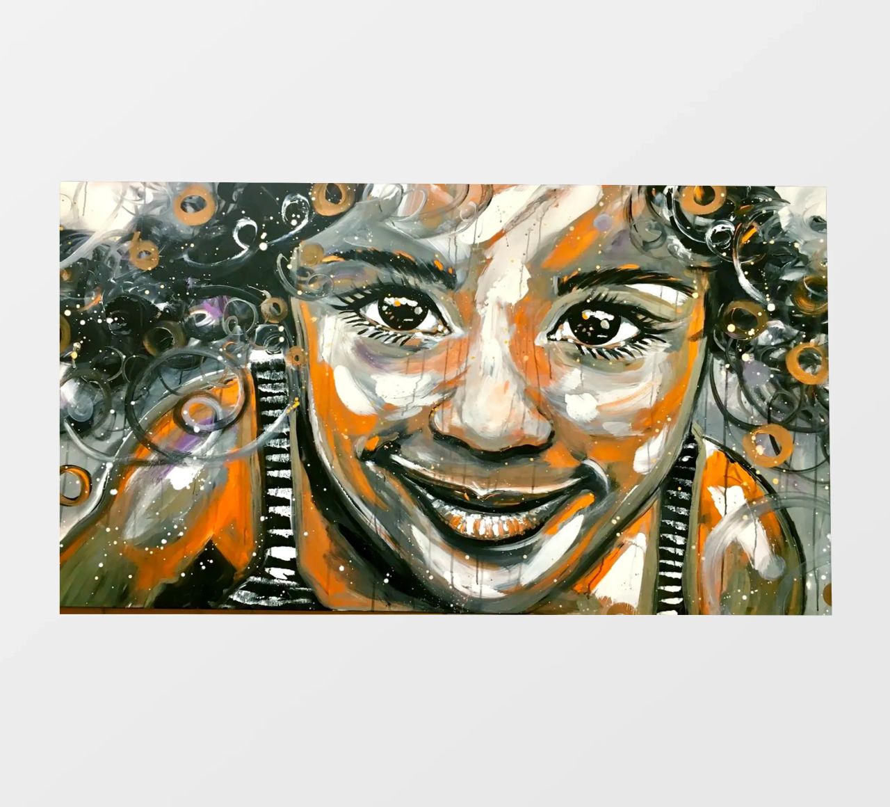 Un sorriso per voi pellicola backlit da Happy 😃 Art 🎨 by Christine Schnoell