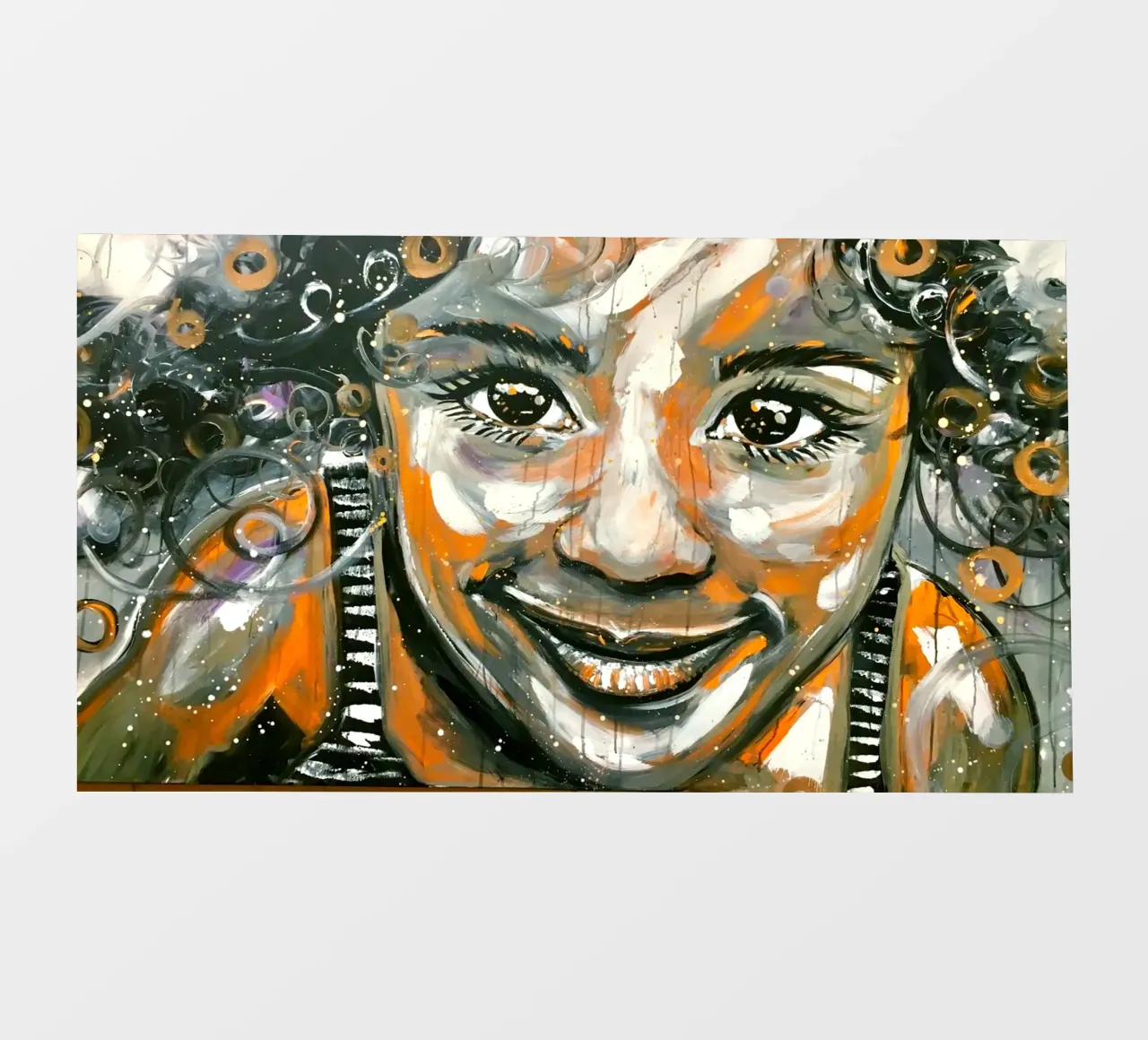 Un sorriso per voi telo in pvc da Happy 😃 Art 🎨 by Christine Schnoell
