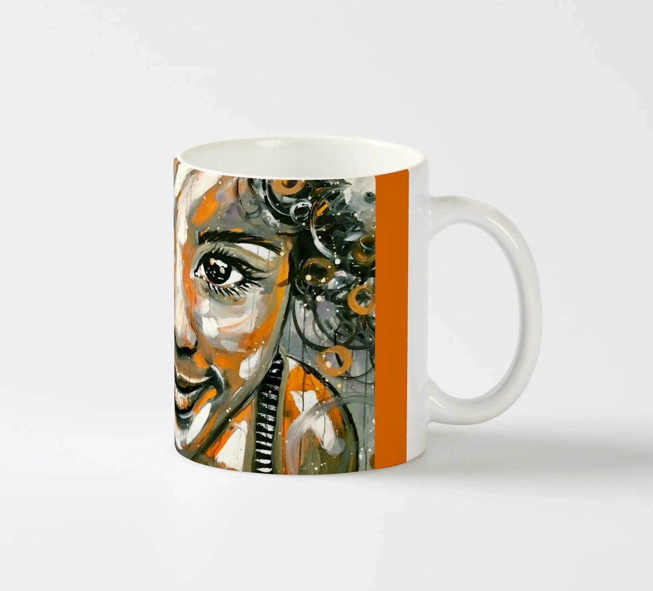 Un sorriso per voi tazza in ceramica da Happy 😃 Art 🎨 by Christine Schnoell