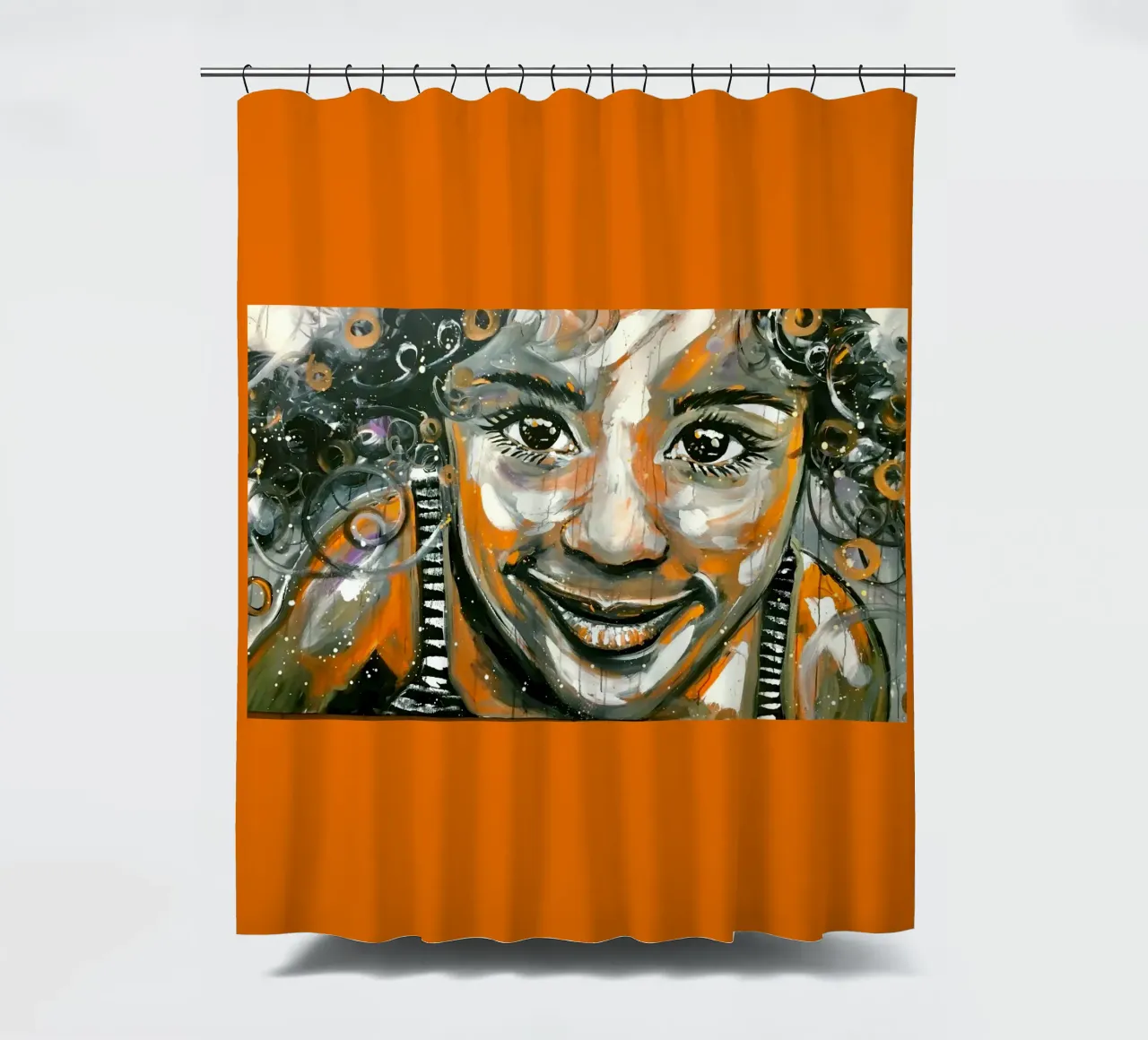Un sorriso per voi tenda da doccia da Happy 😃 Art 🎨 by Christine Schnoell