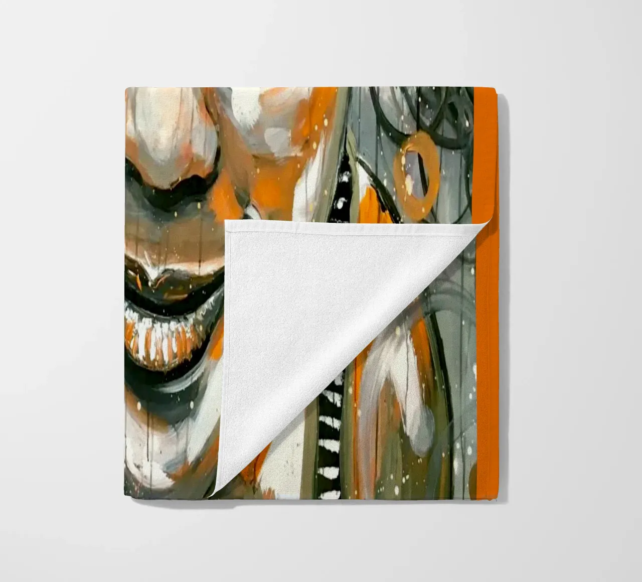 Un sorriso per voi telo mare da Happy 😃 Art 🎨 by Christine Schnoell