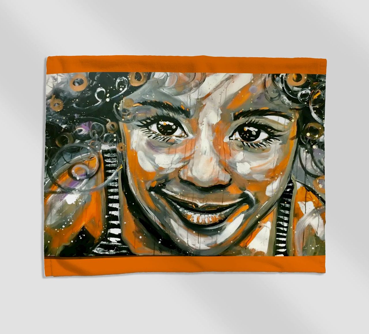 Un sorriso per voi telo mare da Happy 😃 Art 🎨 by Christine Schnoell