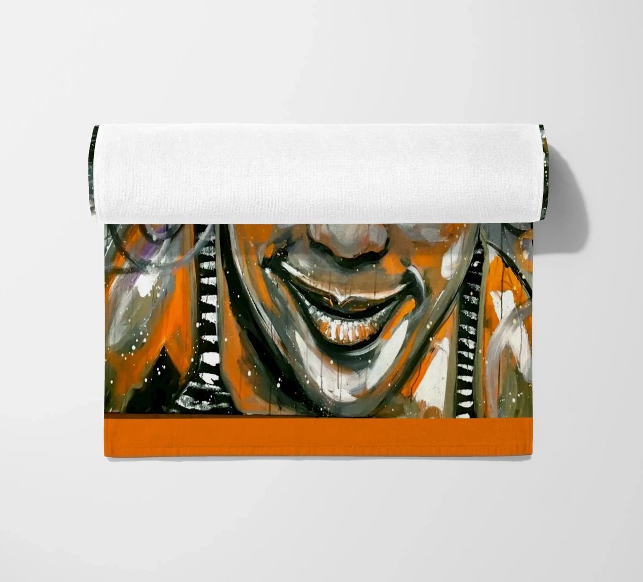 Un sorriso per voi telo mare da Happy 😃 Art 🎨 by Christine Schnoell