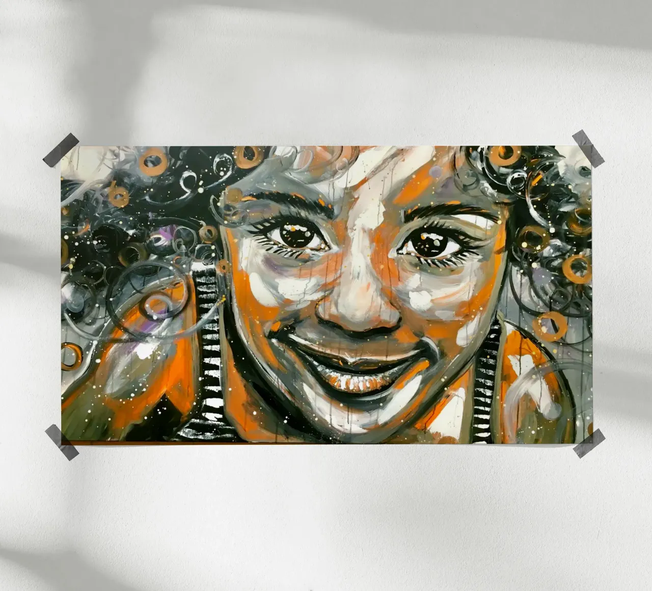 Un sorriso per voi carta hahnemühle da Happy 😃 Art 🎨 by Christine Schnoell