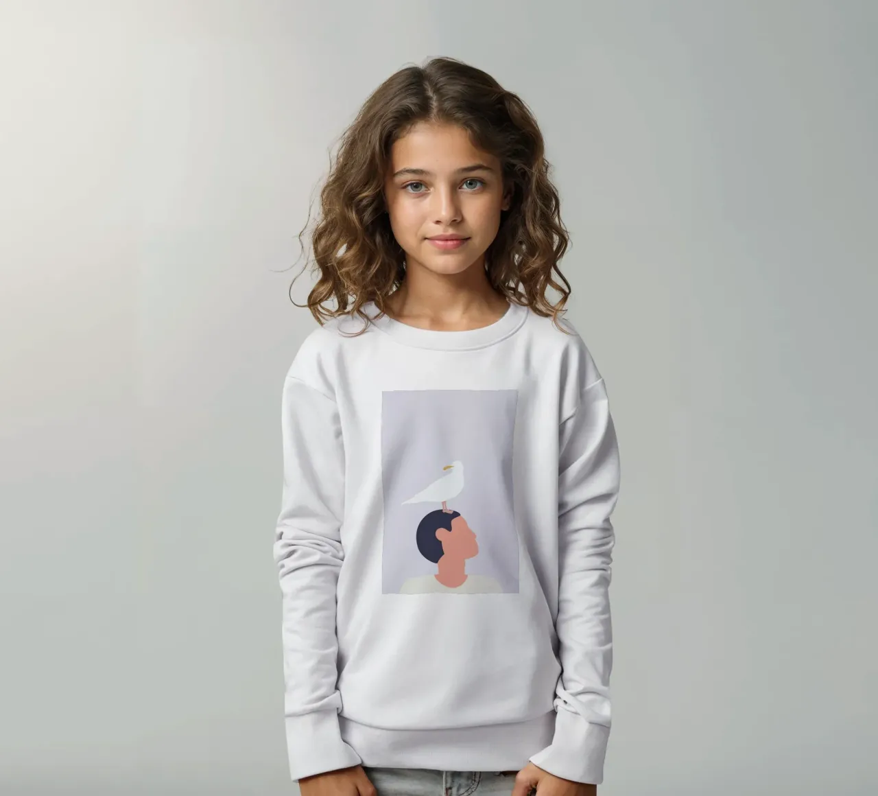 Mågefugle felpa bambino da Swen Swensøn