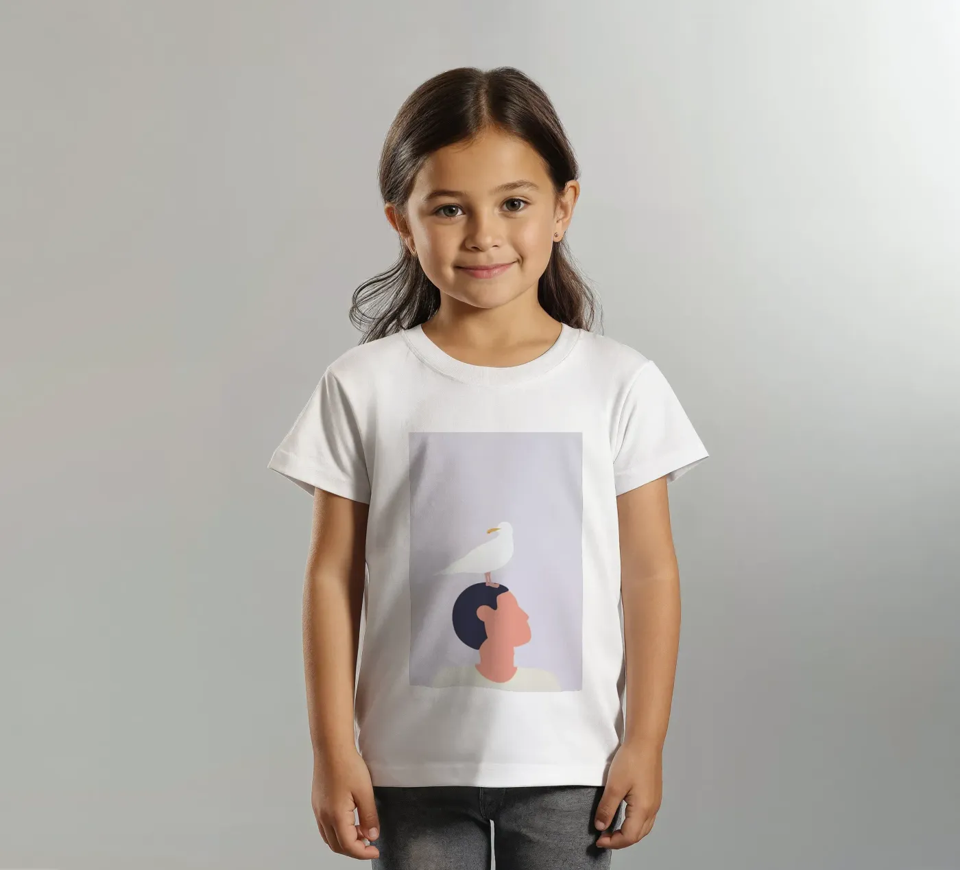 Mågefugle t-shirt bambini da Swen Swensøn