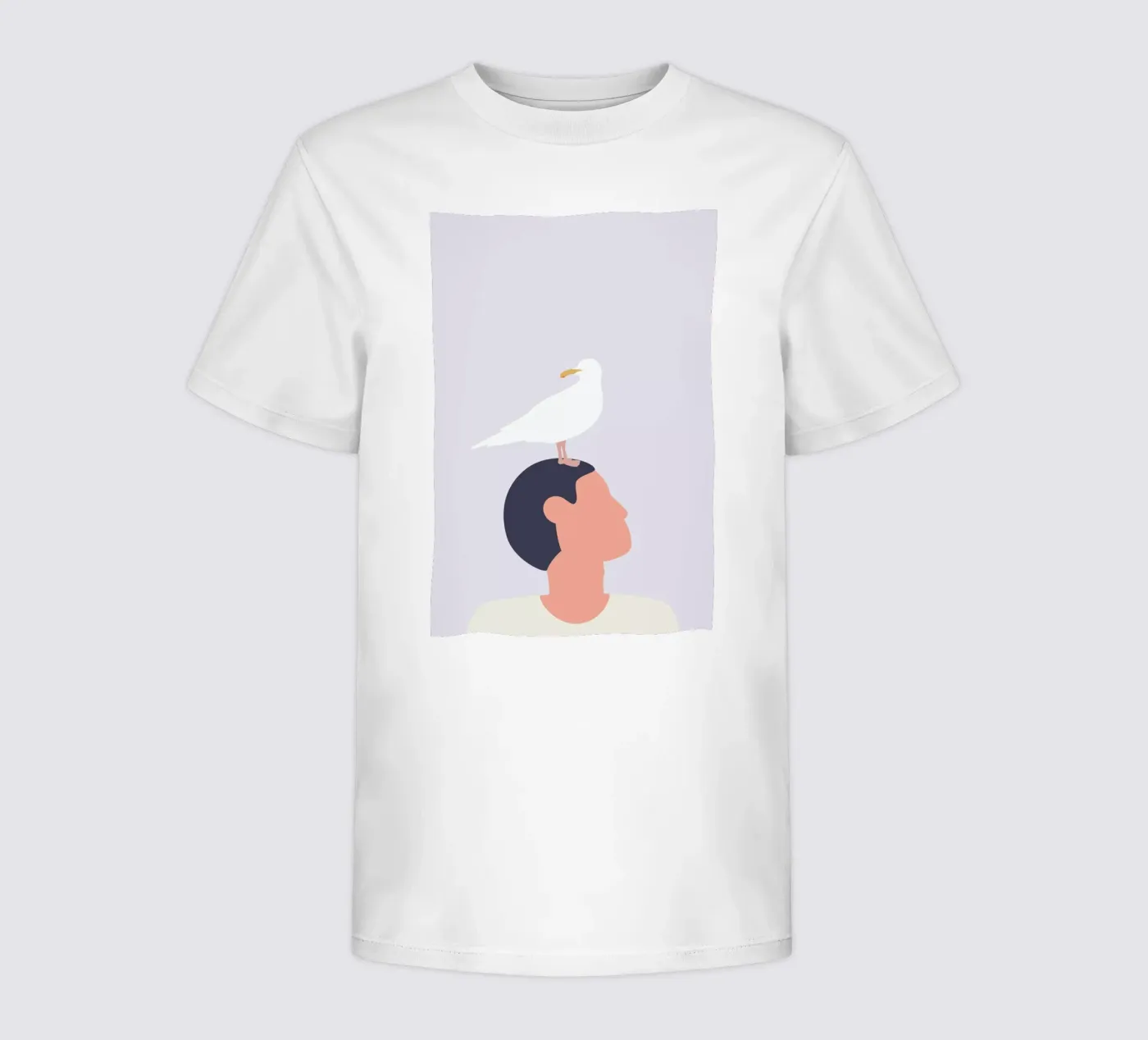 Mågefugle t-shirt bambini da Swen Swensøn