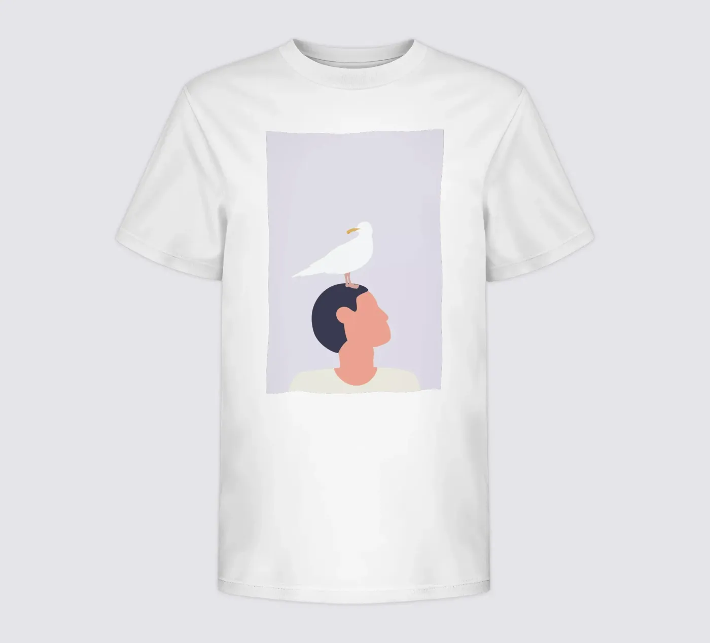 Mågefugle kinder t-shirt van Swen Swensøn
