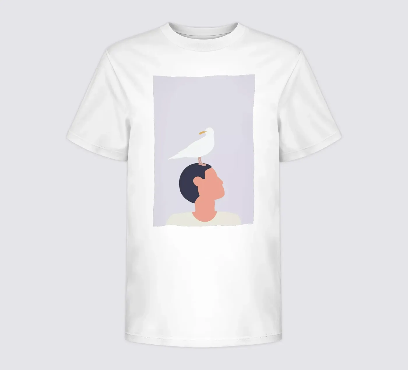 Mågefugle kinder t-shirt van Swen Swensøn