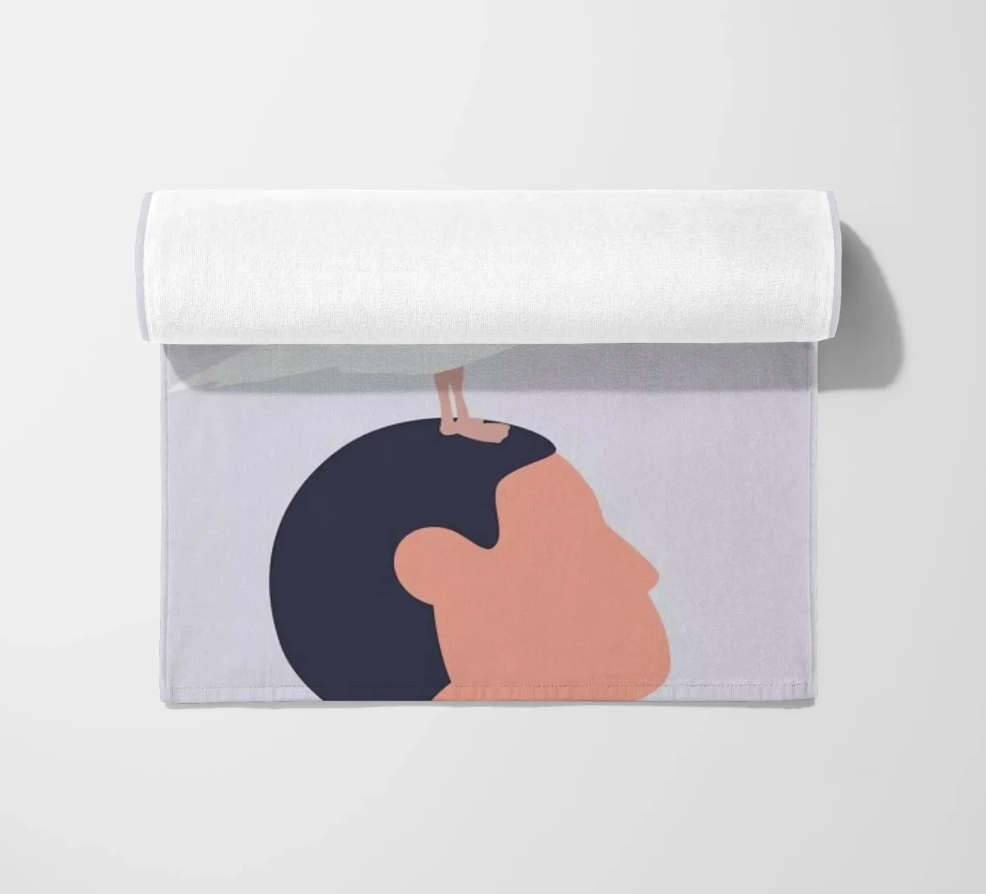 Mågefugle beach towel by Swen Swensøn