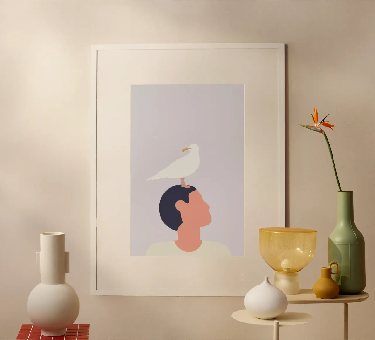 Mågefugle poster da Swen Swensøn