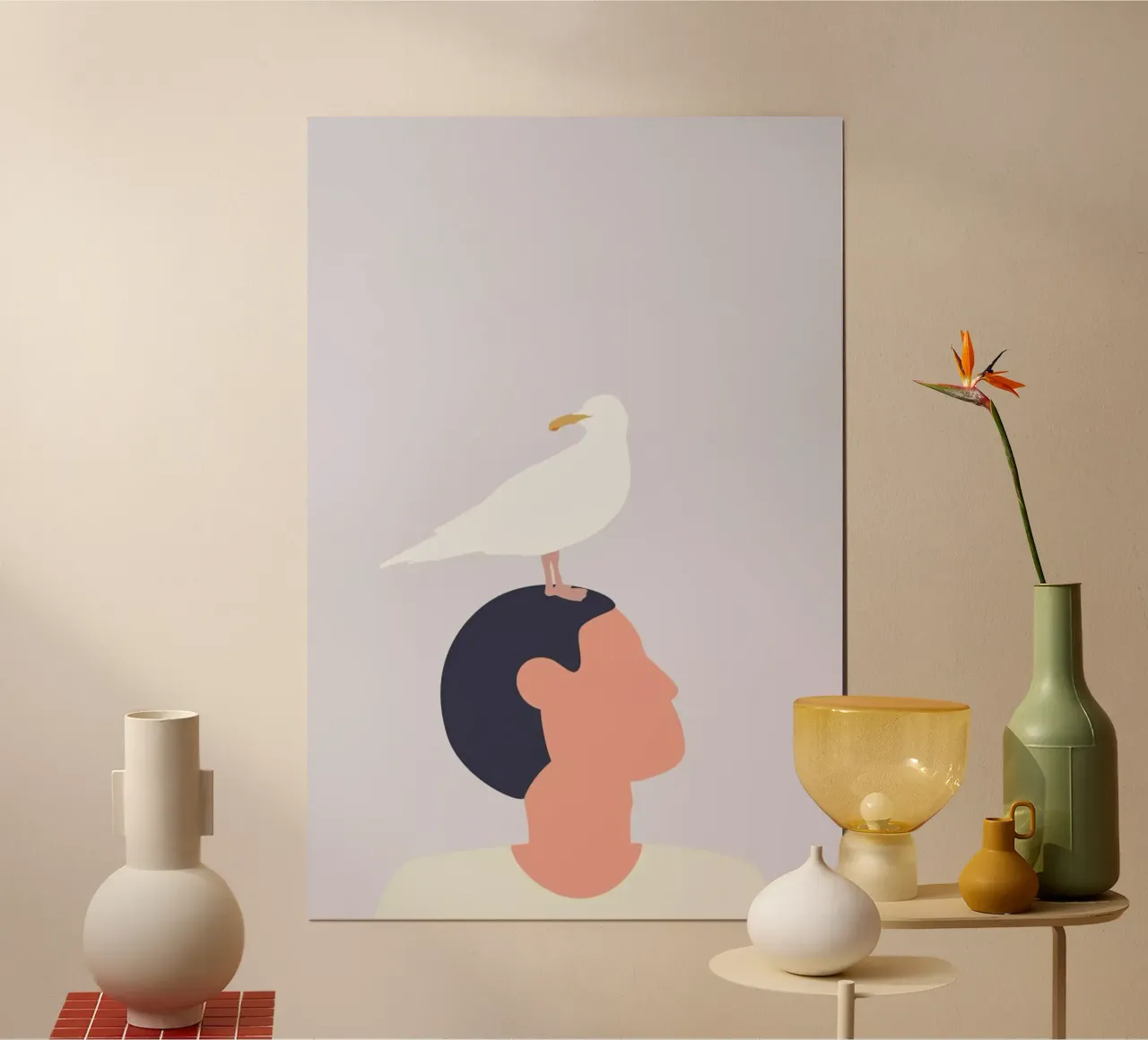 Mågefugle poster da Swen Swensøn