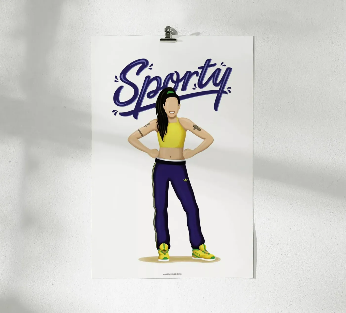 Sporty poster da Nour Tohme