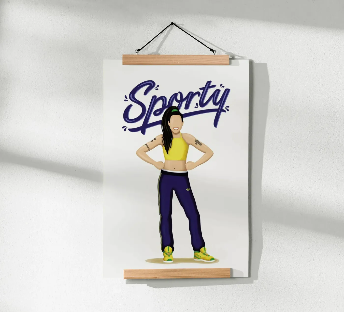 Sporty poster da Nour Tohme