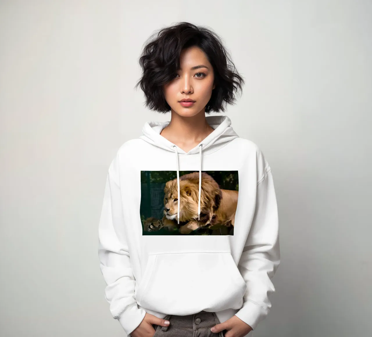 Poster animali 127 felpa con cappuccio da Korrie Lane