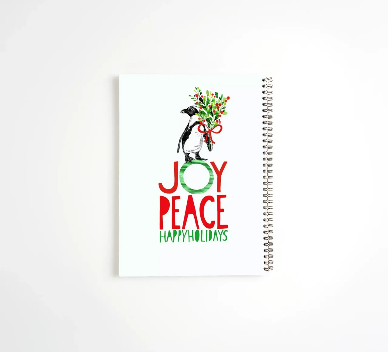 Penguin spiral notebook by Rococco LA