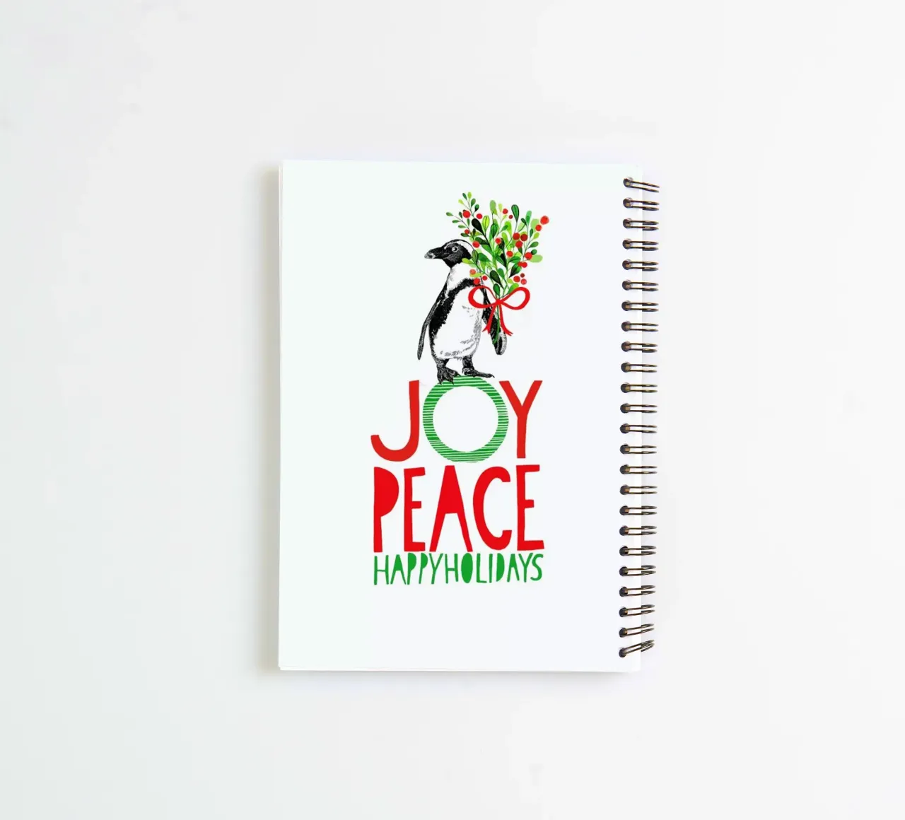 Penguin spiral notebook by Rococco LA