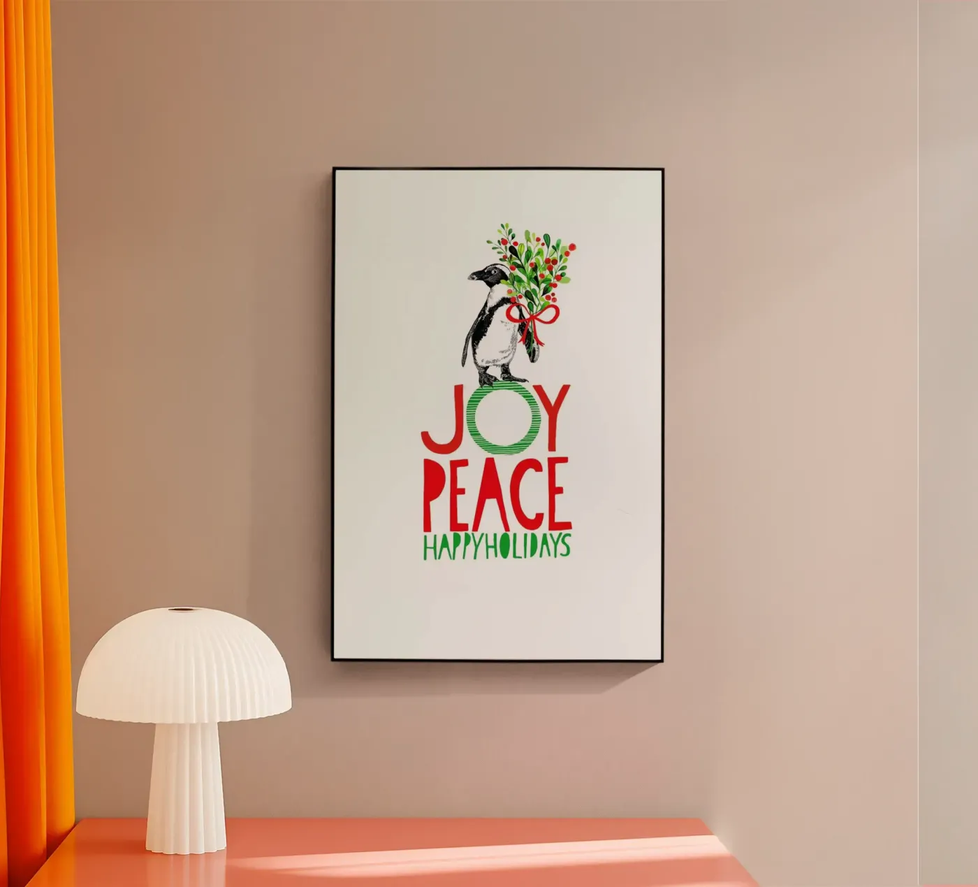 Penguin acrylic glass by Rococco LA