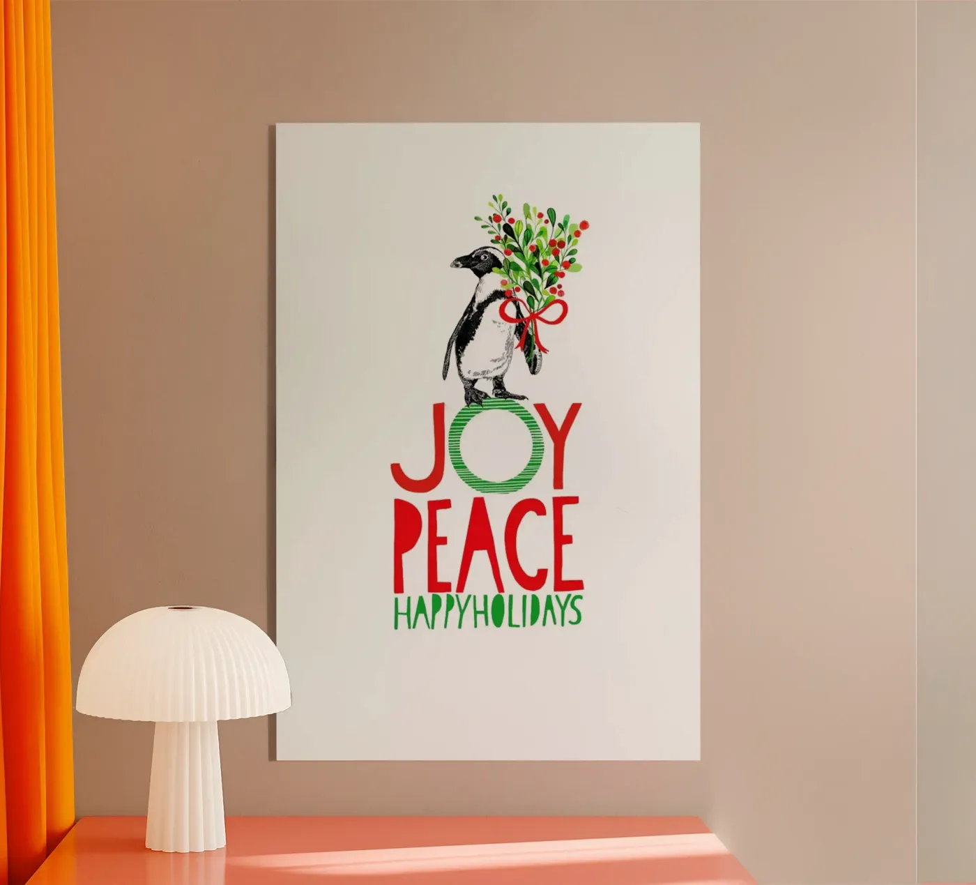 Penguin acrylic glass by Rococco LA