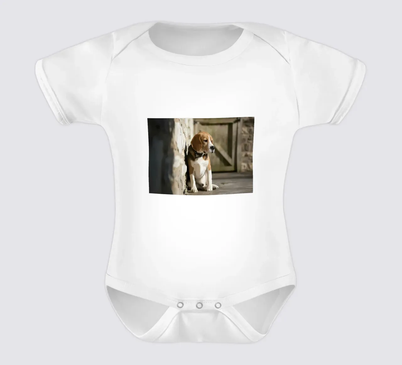 Animale body neonato maniche corte da Korrie Lane