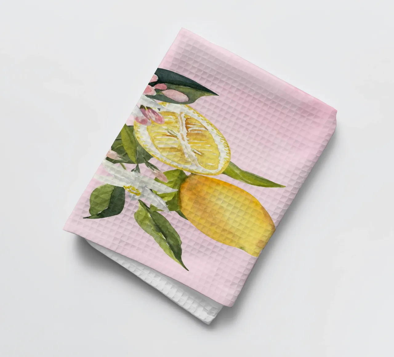 Zitrone Poster, Zitrone Druck Dekor, Italienische Wandkunst Trendy Art Geschirrtuch von Bella Studio