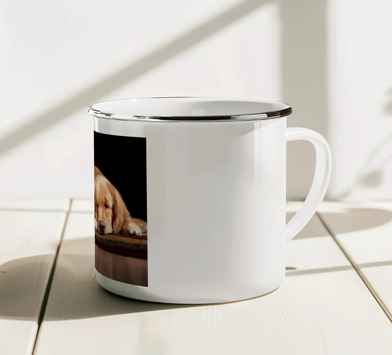 Poster animali 136 tazza in smalto da Korrie Lane