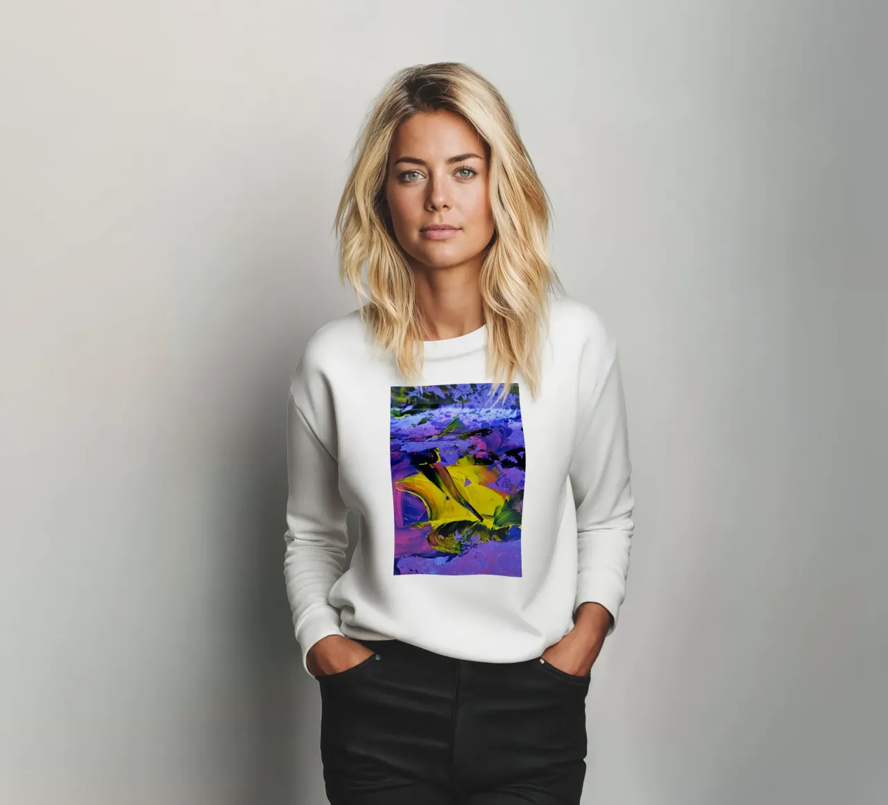 3D PAINTING 2 felpa da Thierry Vobmann Abstract painting
