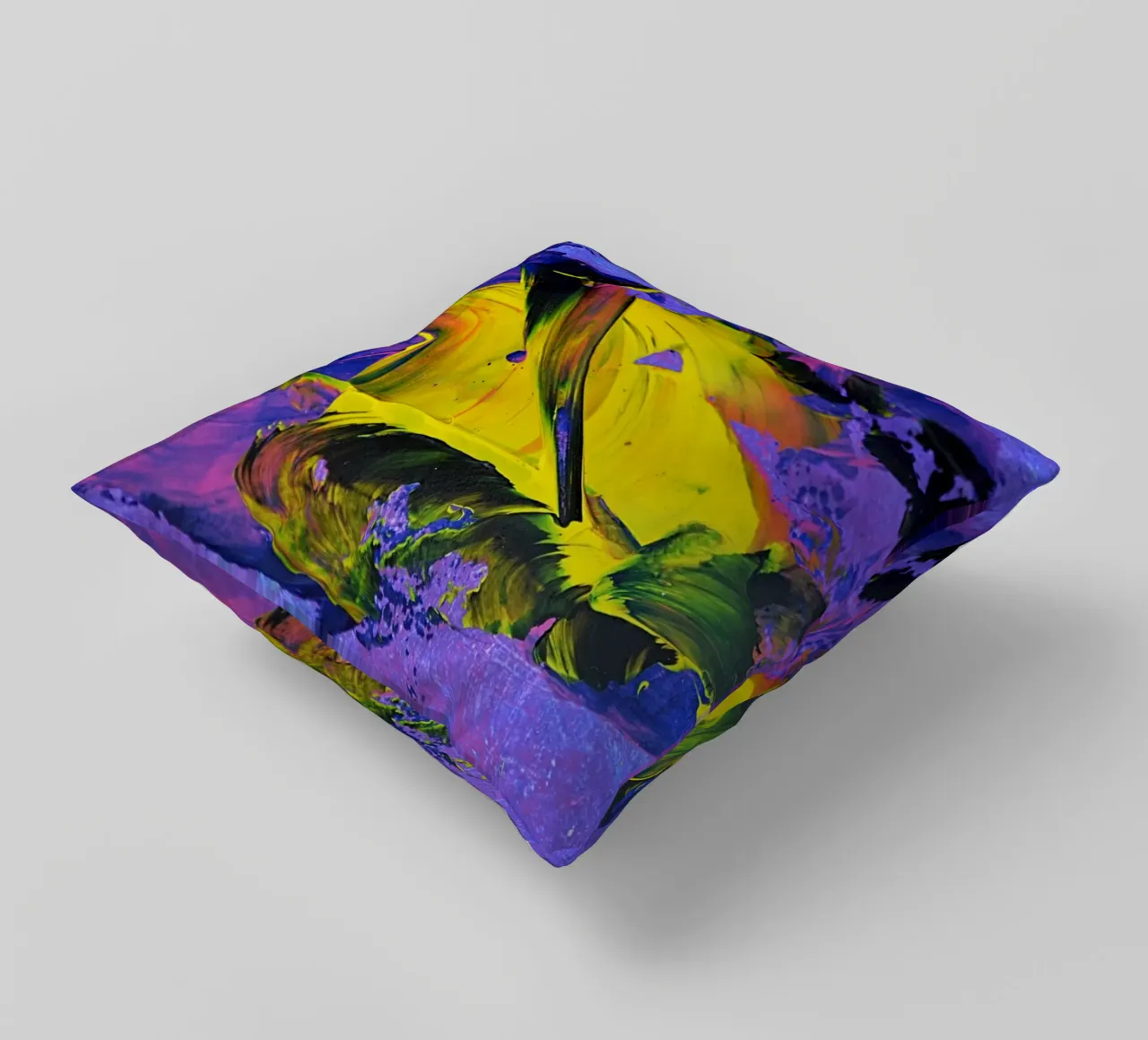 3D PAINTING 2 cuscino da Thierry Vobmann Abstract painting