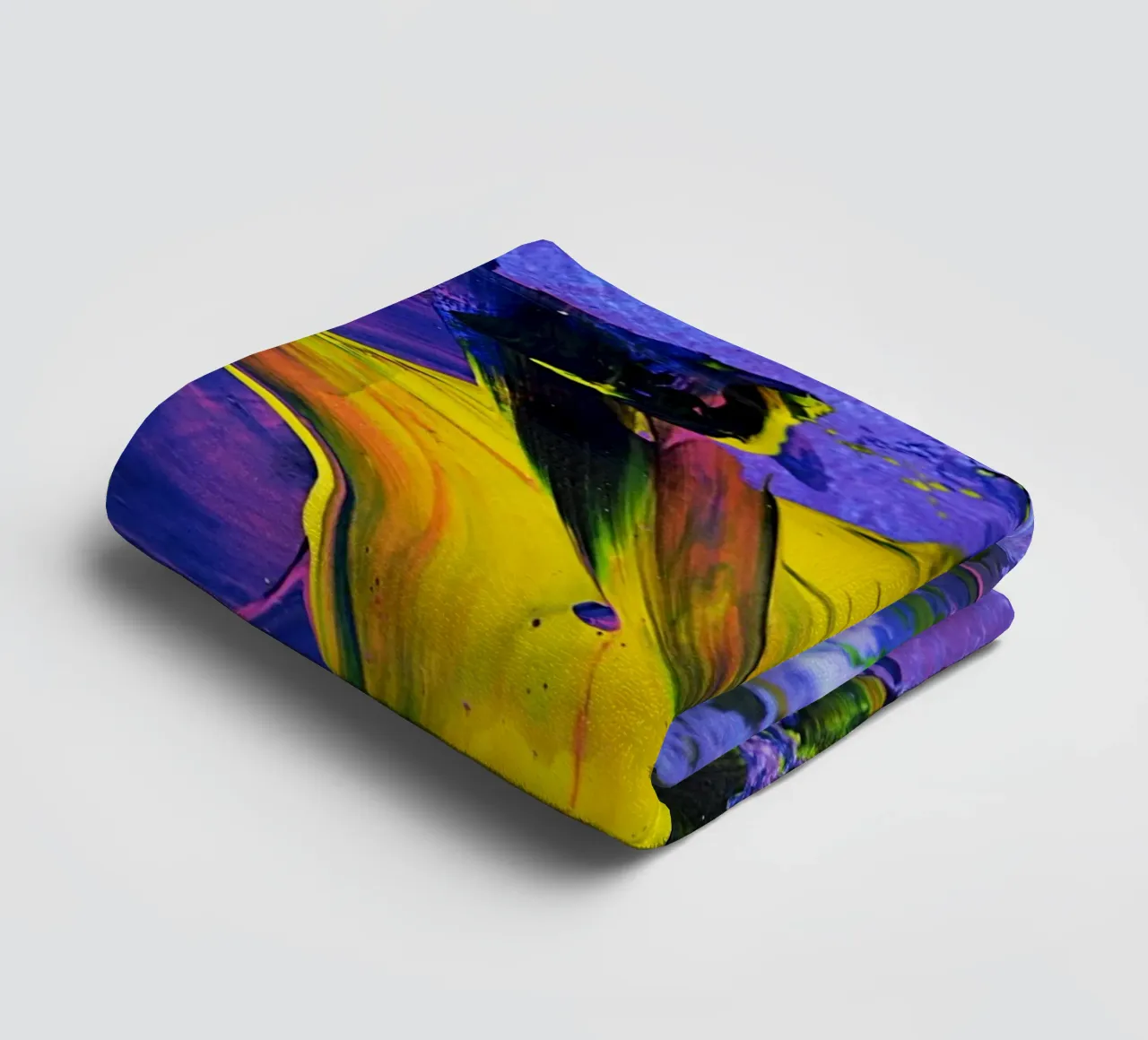 3D PAINTING 2 asciugamano da bagno da Thierry Vobmann Abstract painting