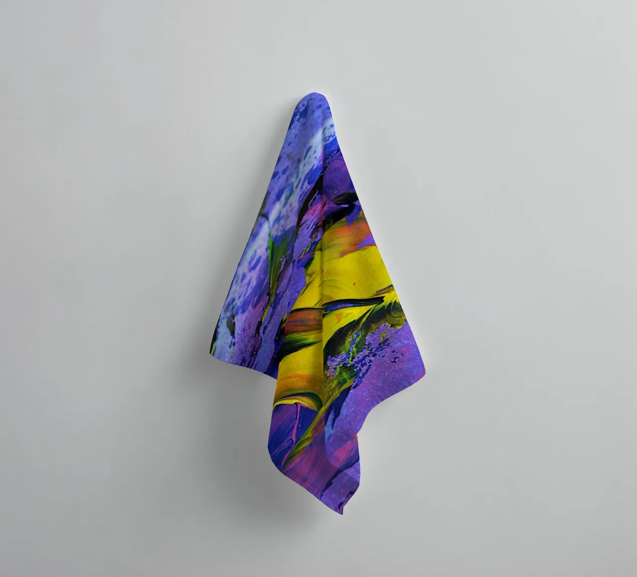 3D PAINTING 2 asciugamano da bagno da Thierry Vobmann Abstract painting