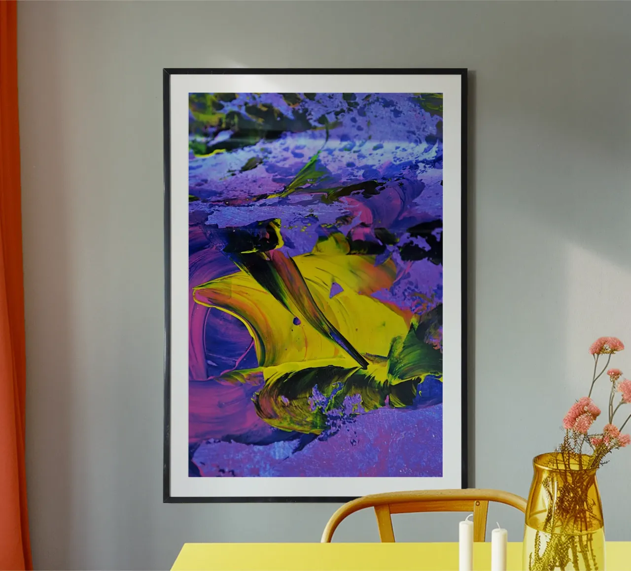 3D PAINTING 2 carta hahnemühle da Thierry Vobmann Abstract painting