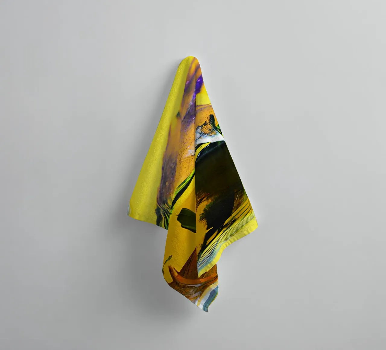 3D PAINTING 3 asciugamano da bagno da Thierry Vobmann Abstract painting