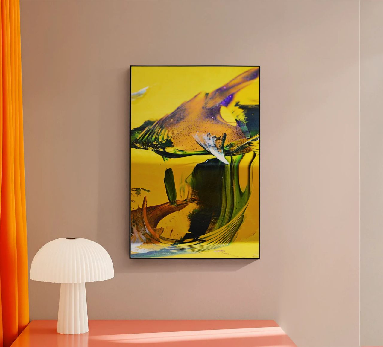 3D PAINTING 3 metacrilato de Thierry Vobmann Abstract painting
