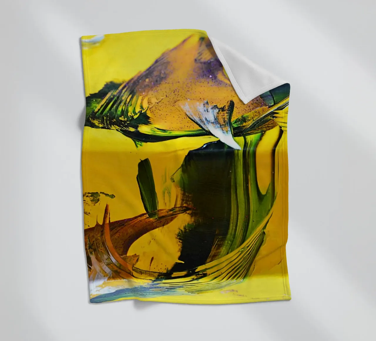 3D PAINTING 3 coperta in pile da Thierry Vobmann Abstract painting
