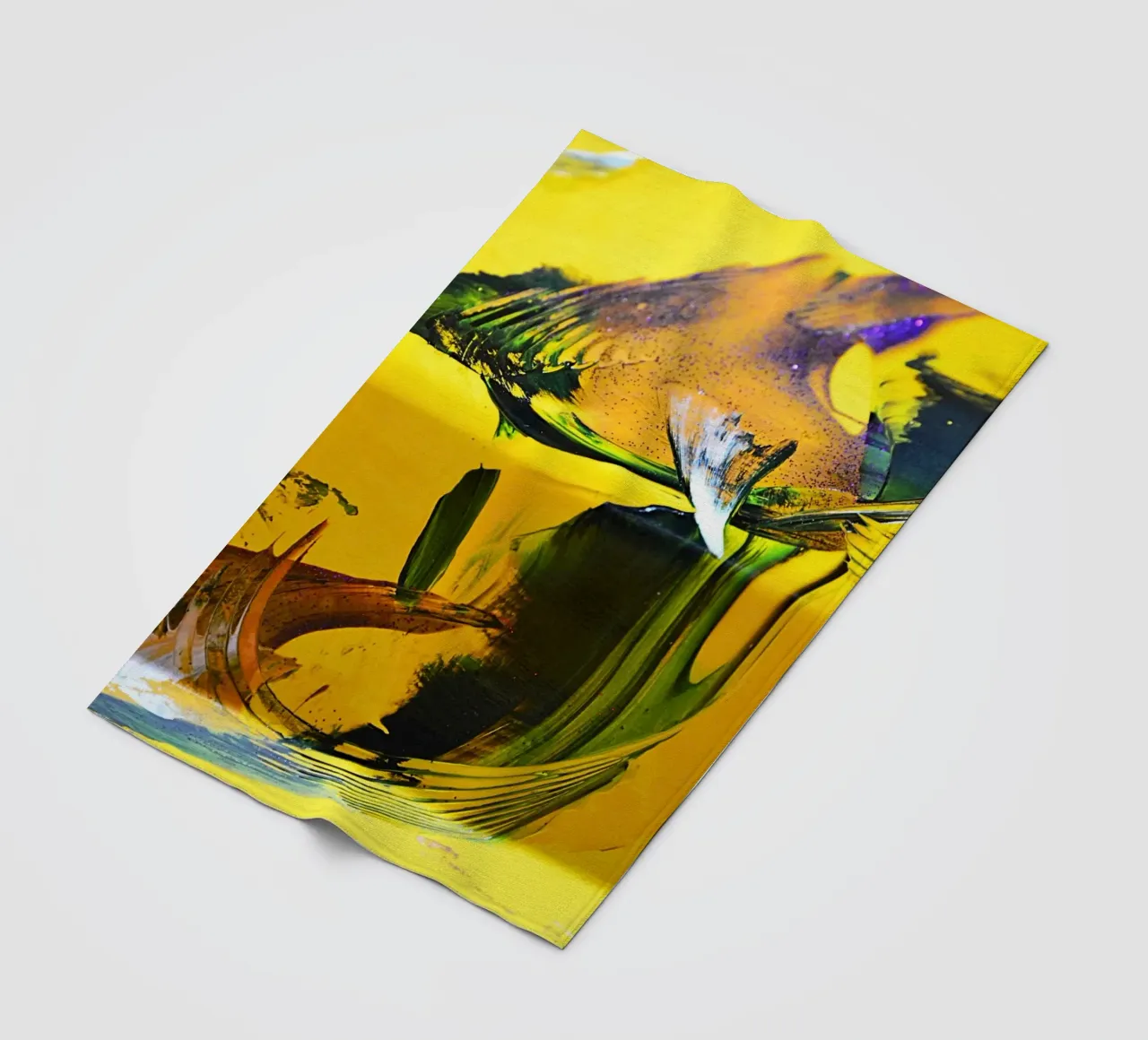 3D PAINTING 3 coperta in pile da Thierry Vobmann Abstract painting
