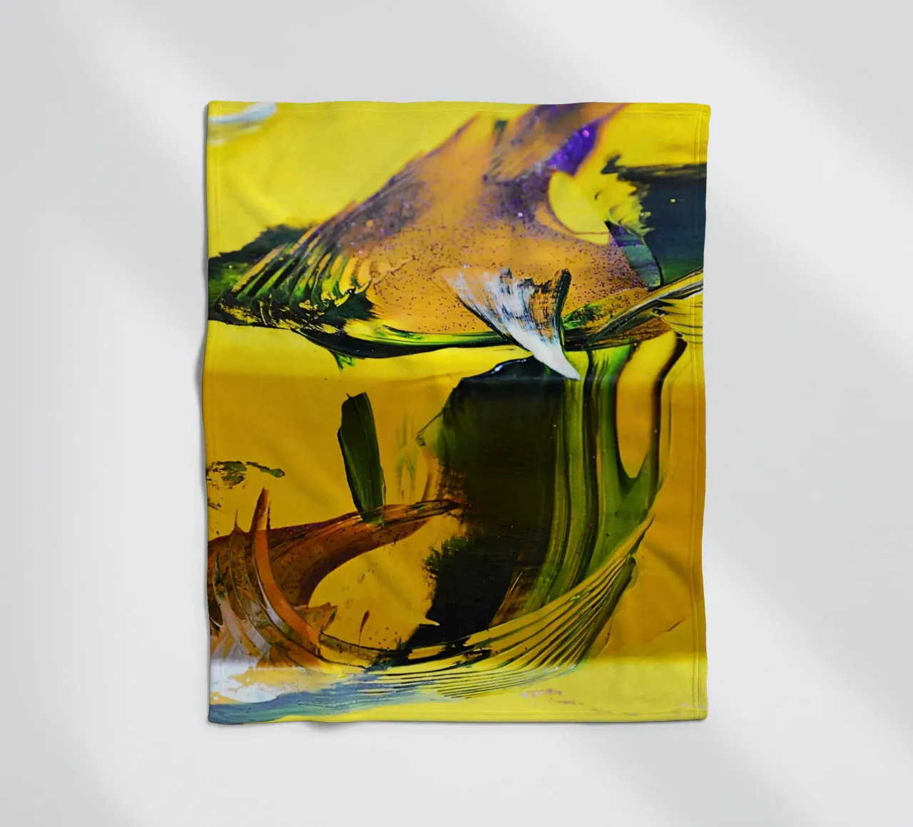 3D PAINTING 3 coperta in pile da Thierry Vobmann Abstract painting