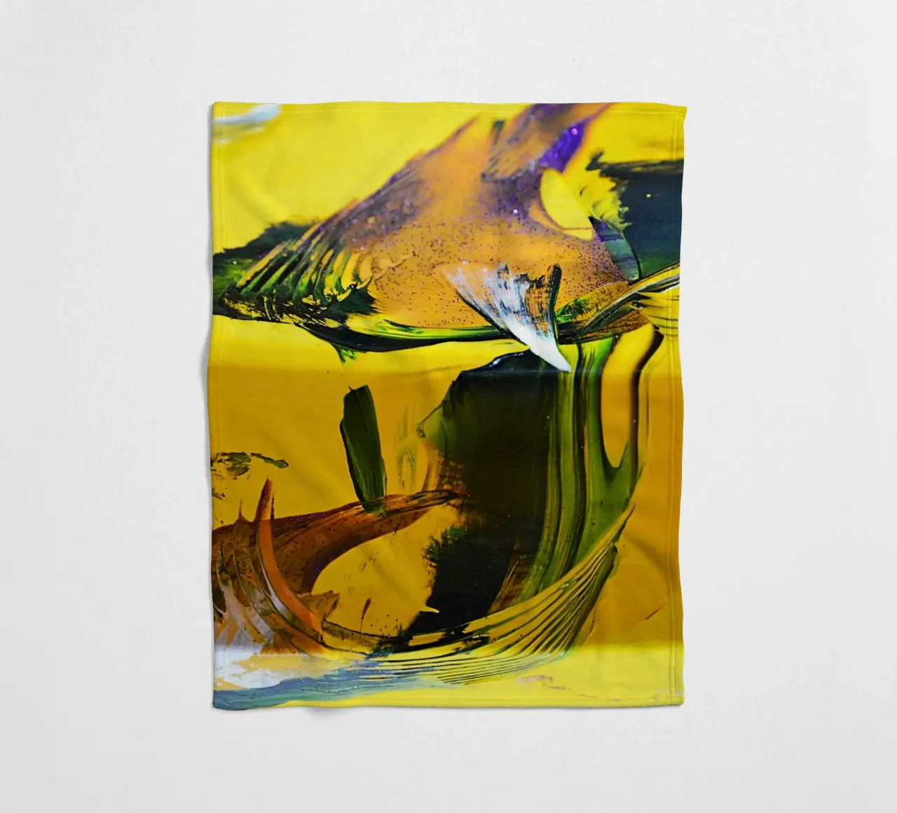 3D PAINTING 3 coperta in pile da Thierry Vobmann Abstract painting