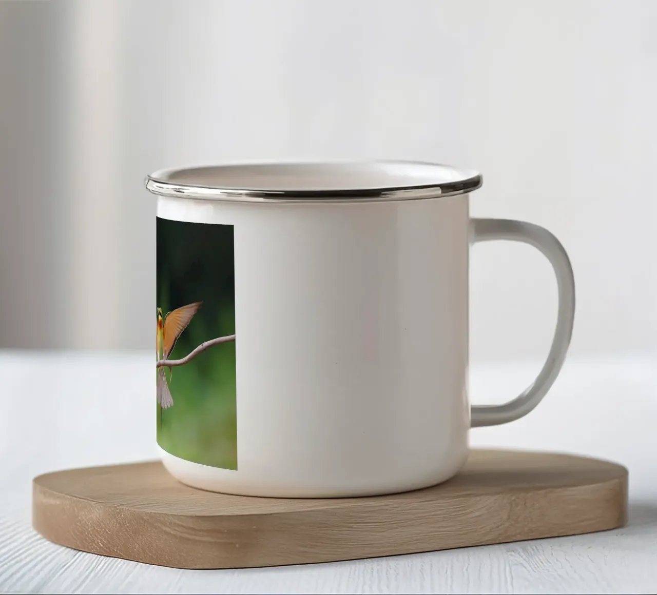 Poster animali 146 tazza in smalto da Korrie Lane