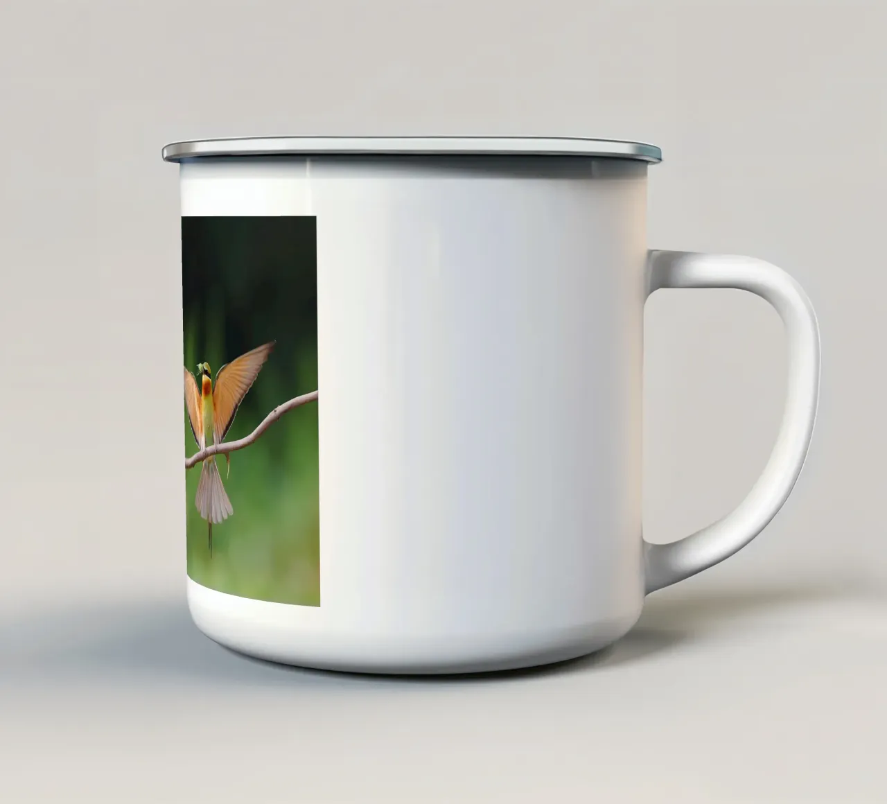 Poster animali 146 tazza in smalto da Korrie Lane
