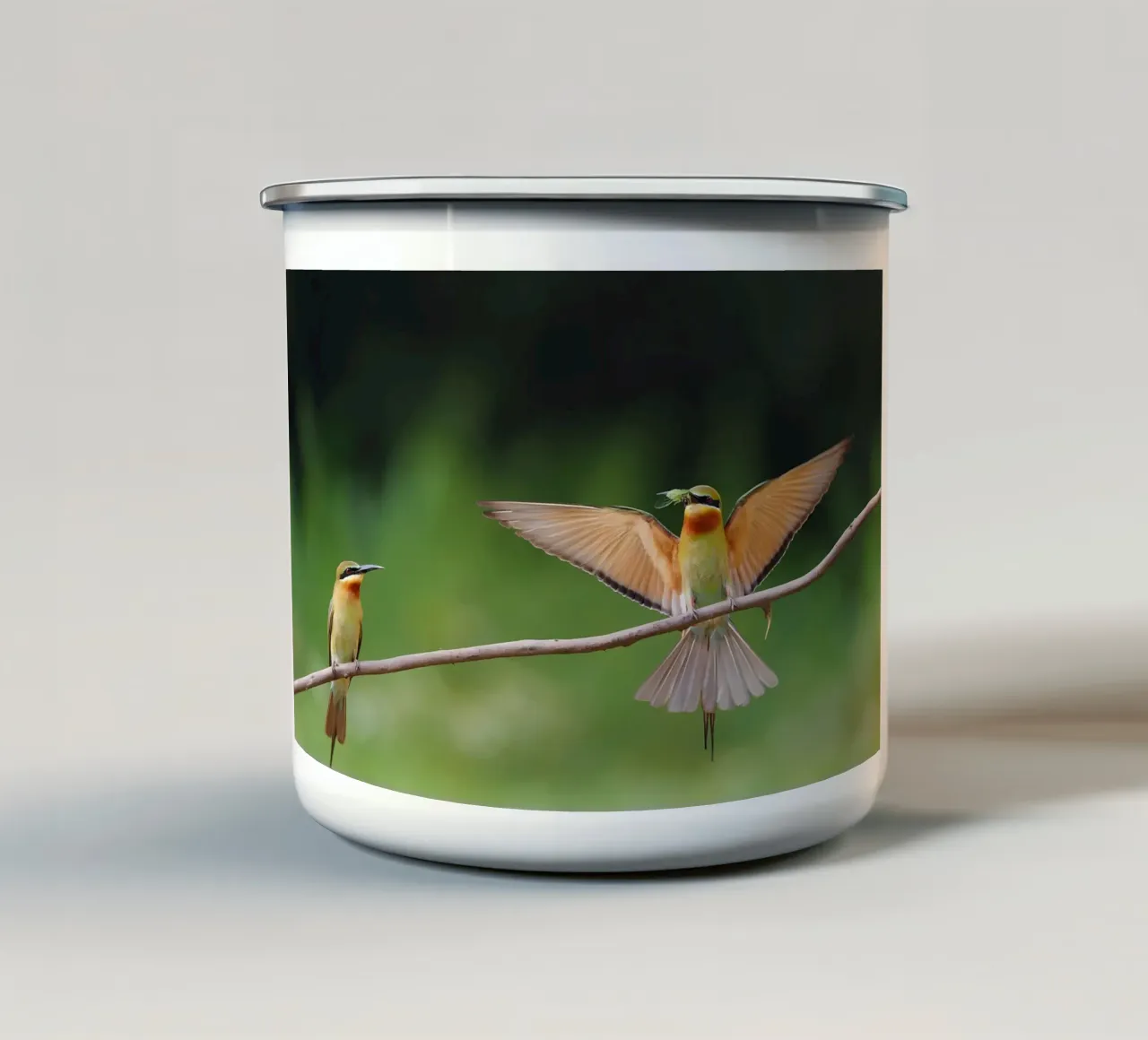 Poster animali 146 tazza in smalto da Korrie Lane