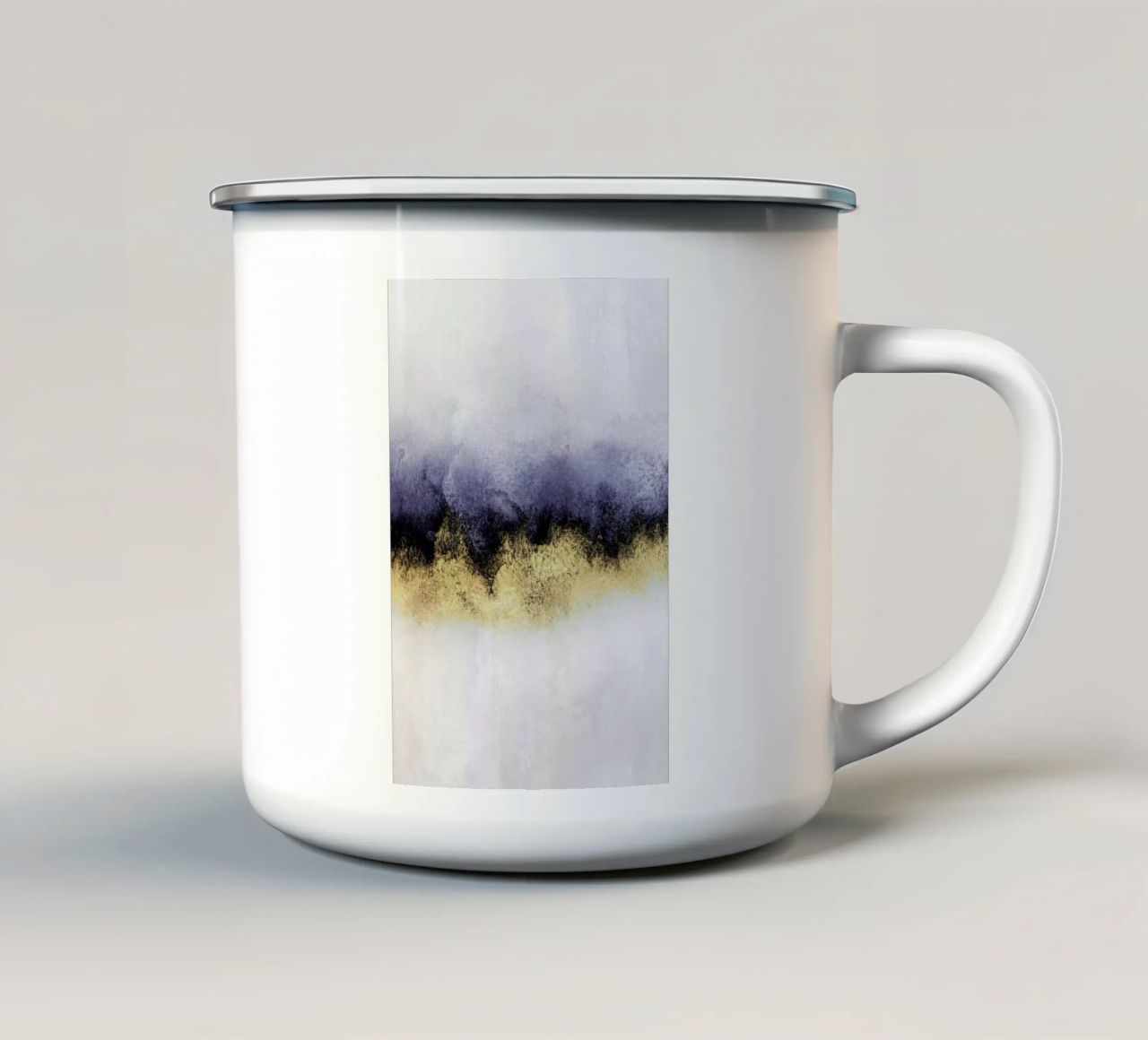 Sky tazza in smalto da Elisabeth Fredriksson