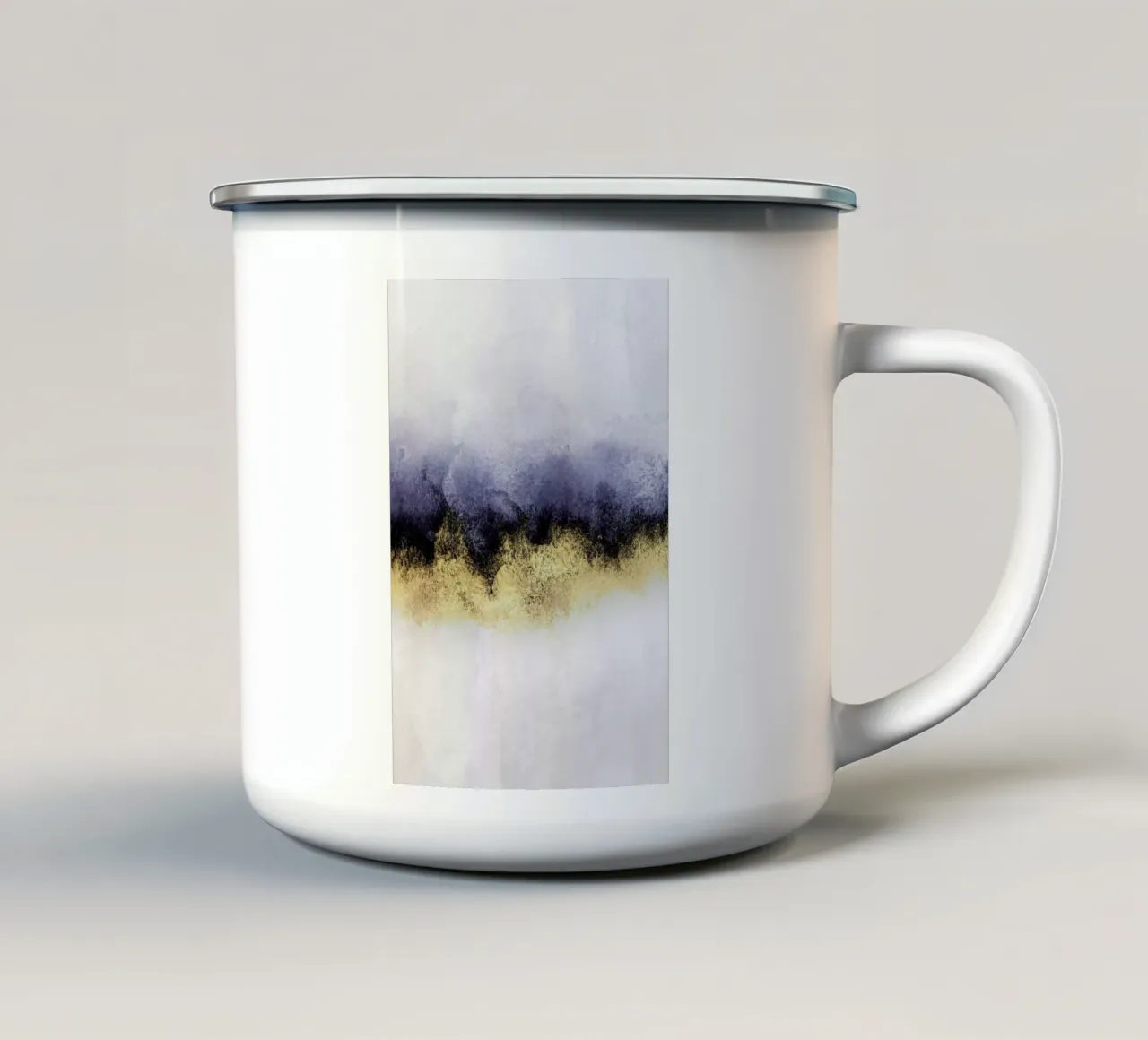 Sky enamel mug by Elisabeth Fredriksson