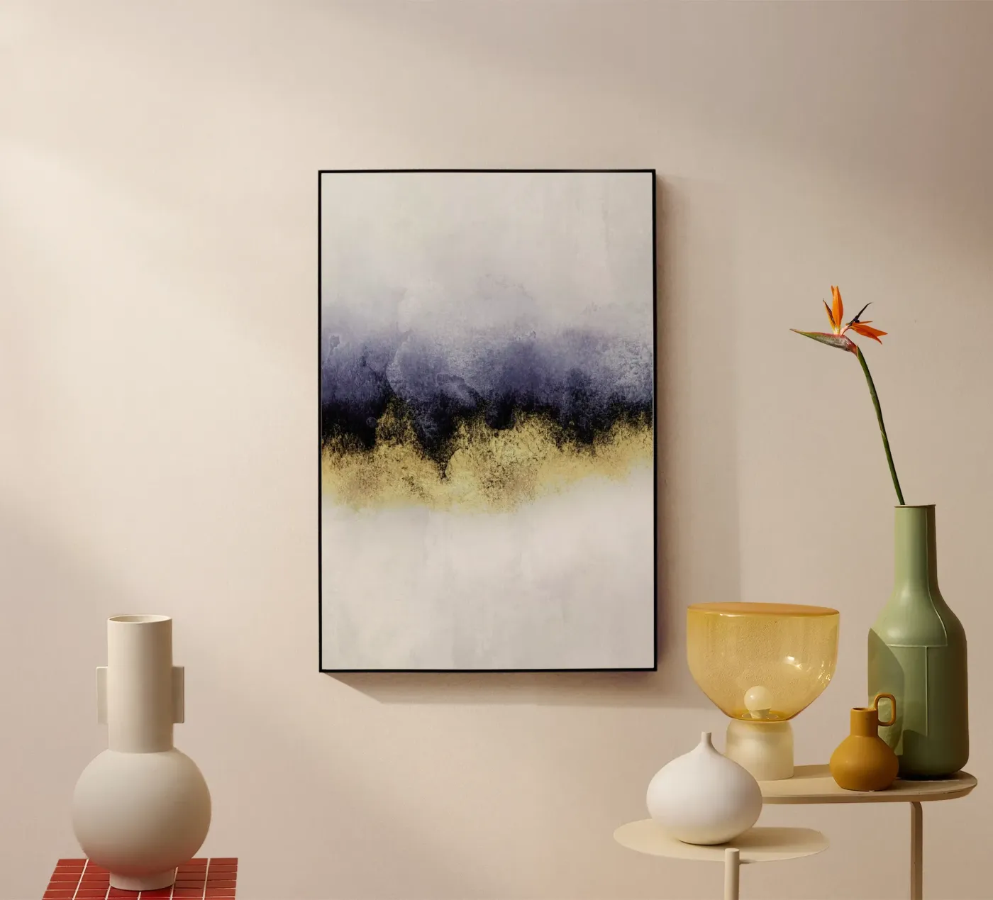 Sky acryl van Elisabeth Fredriksson