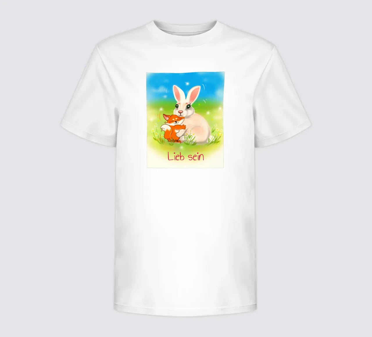 Lieb sein t-shirt enfant de Happy 😃 Art 🎨 by Christine Schnoell